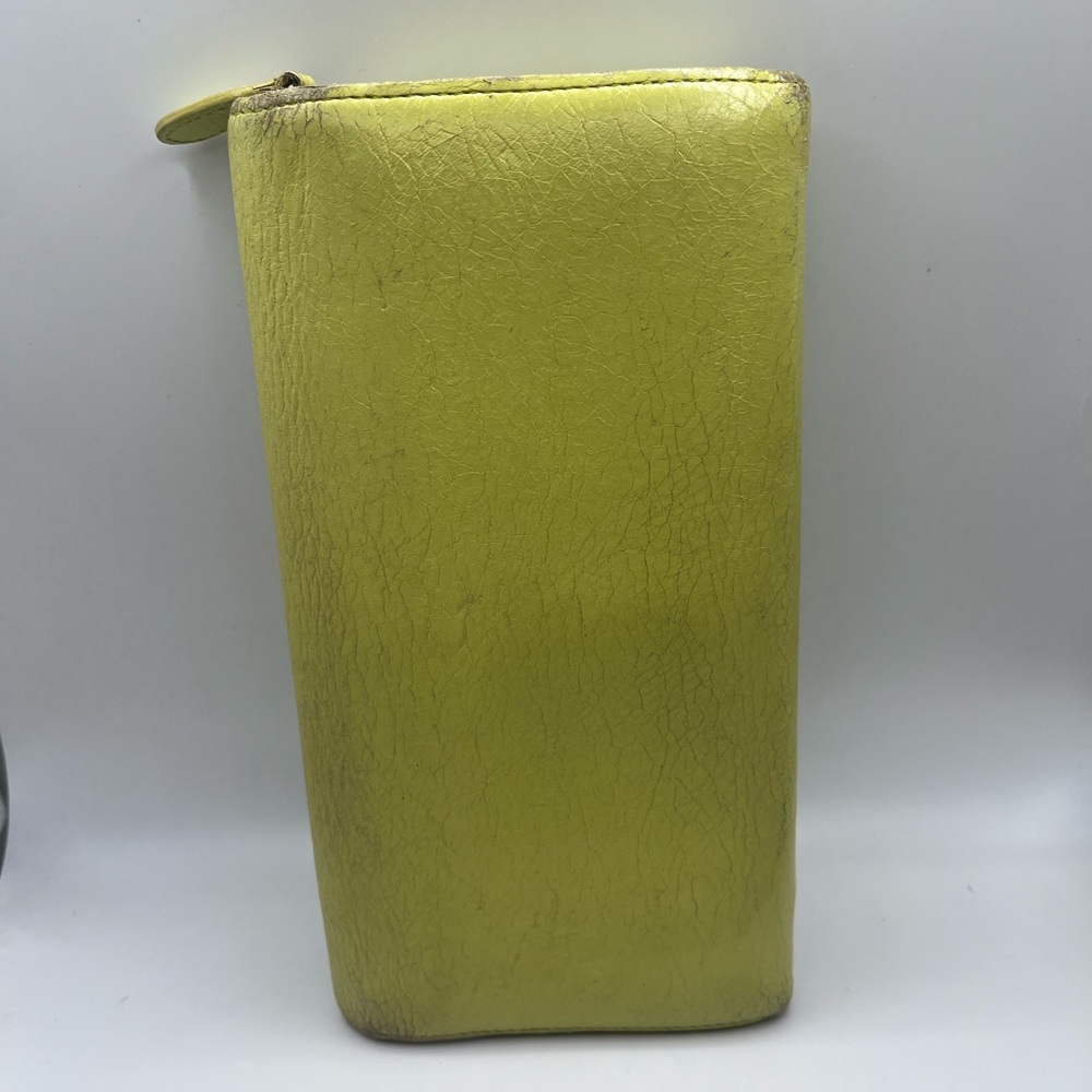Vintage Balenciaga Women's green wallet - Picture 5 of 12